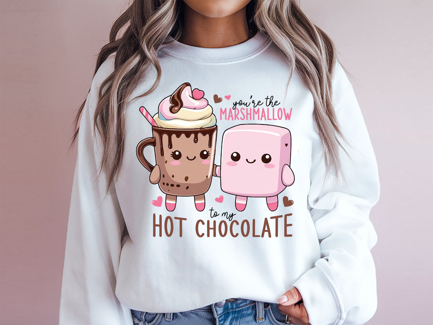 Funny Valentine's Day Food Sublimation Design