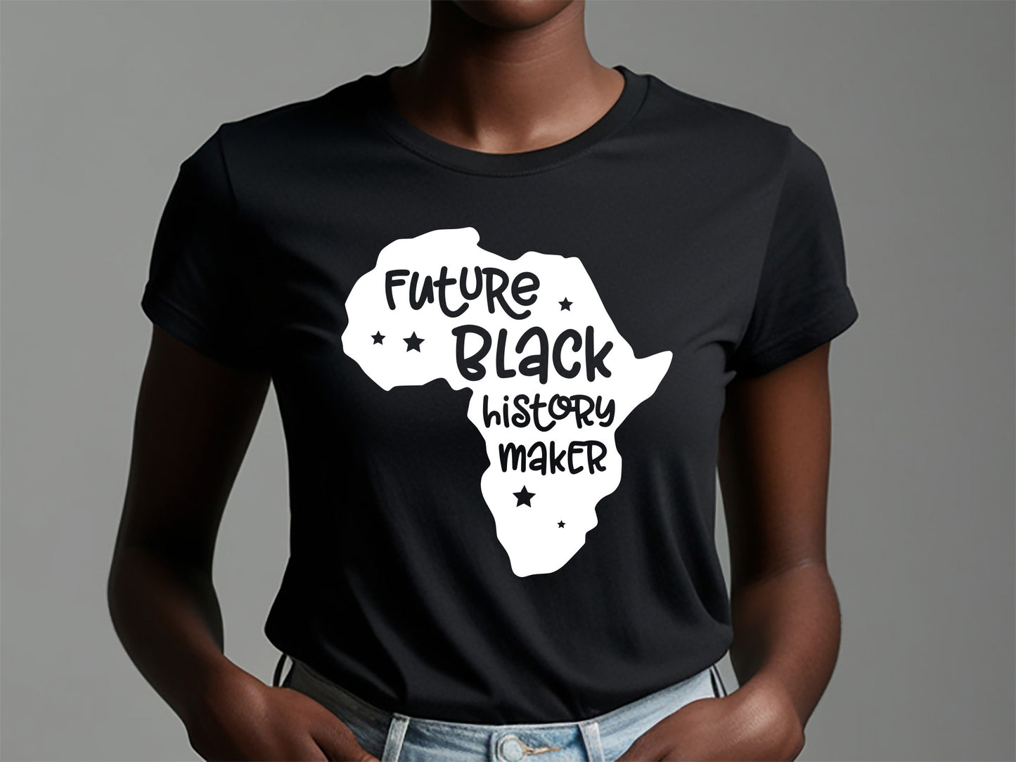 Future Black History Maker SVG Cut File