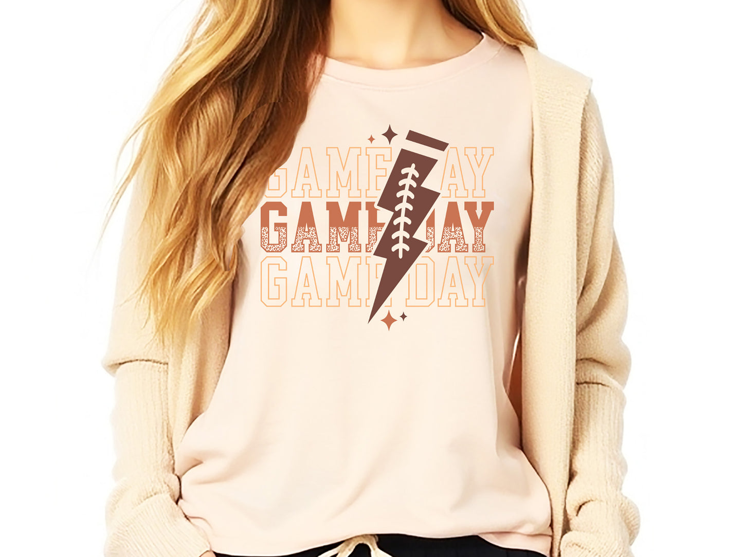 Game Day - Retro Football Design SVG