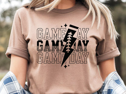 Game Day - Retro Football Design SVG