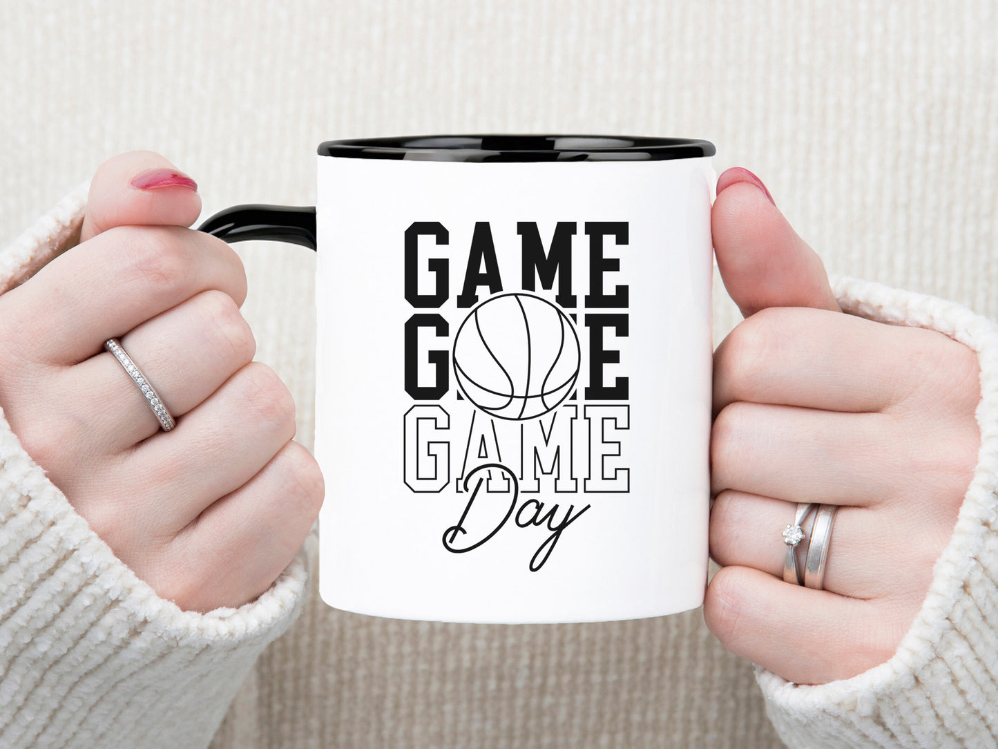 Game Day Basketball SVG Design