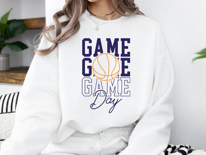 Game Day Basketball SVG Design