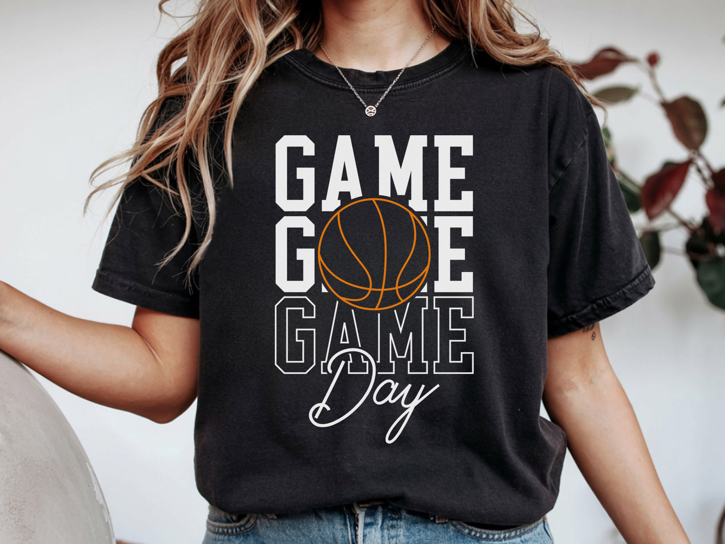 Game Day Basketball SVG Design