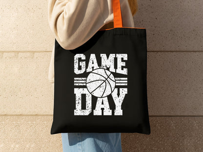 Game Day, Distressed Texture Basketball SVG