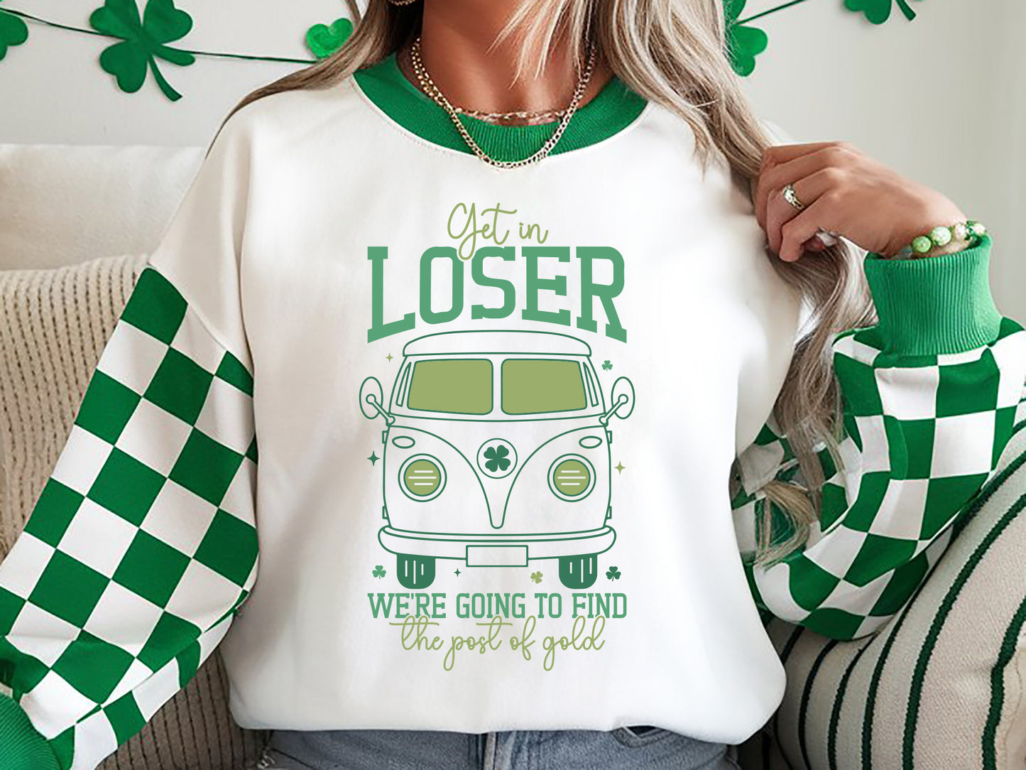 Get in Loser, St Patrick's Day SVG Design