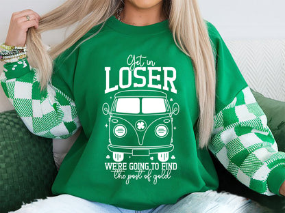 Get in Loser, St Patrick's Day SVG Design