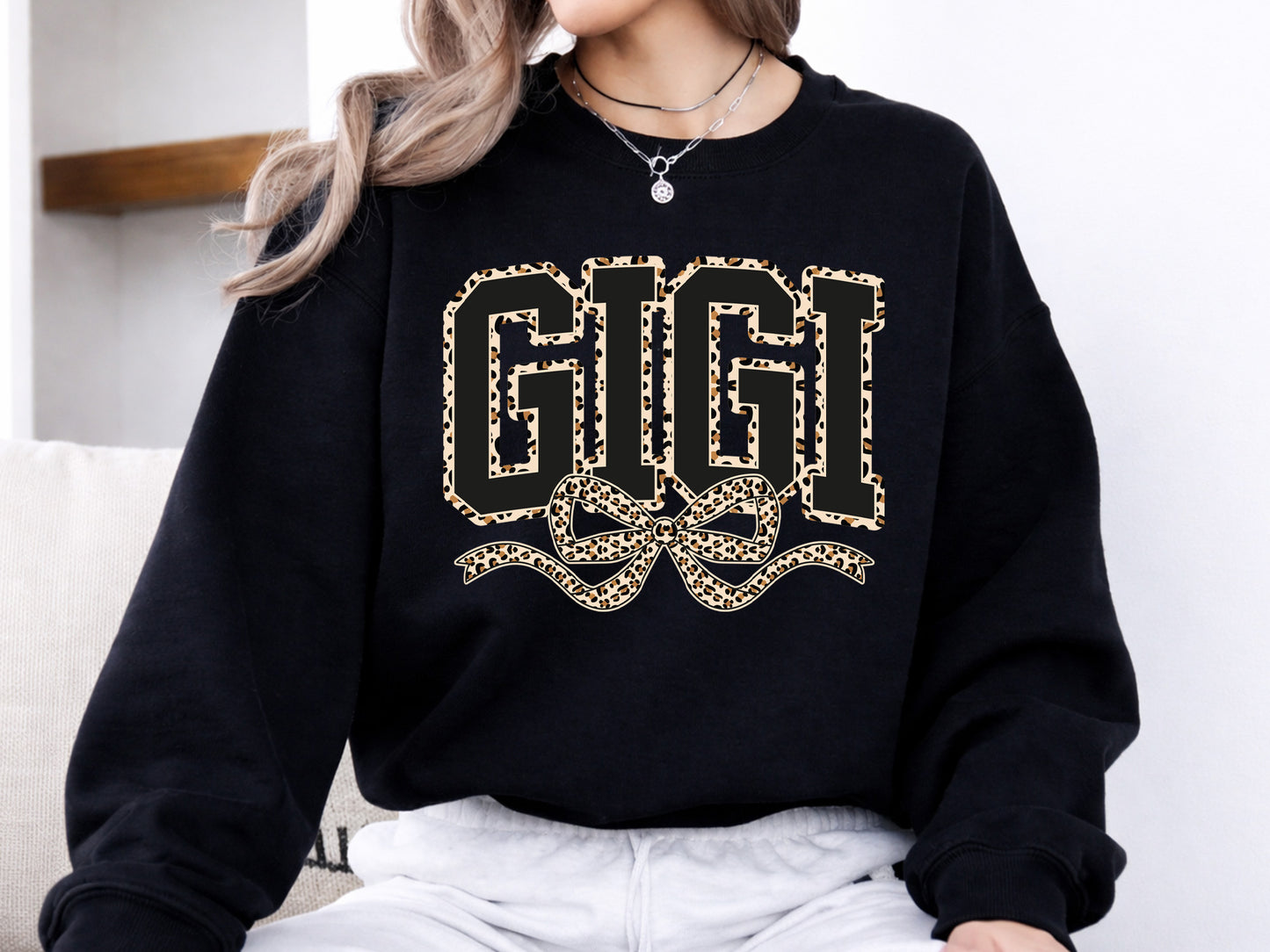 Gigi Leopard Coquette Bow Sublimation Print