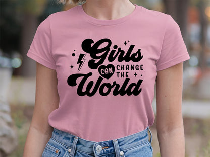 Girls Can Change the World SVG File