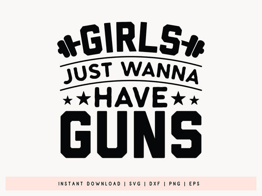 Girls Just Wanna Have Guns, Workout SVG