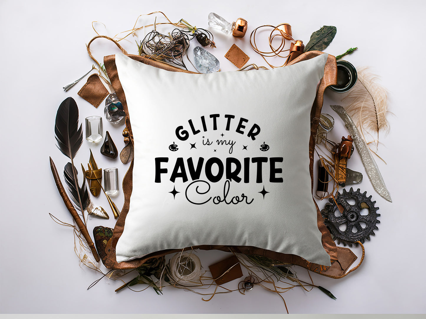 Glitter Is My Favorite Color - Crafting Quote SVG