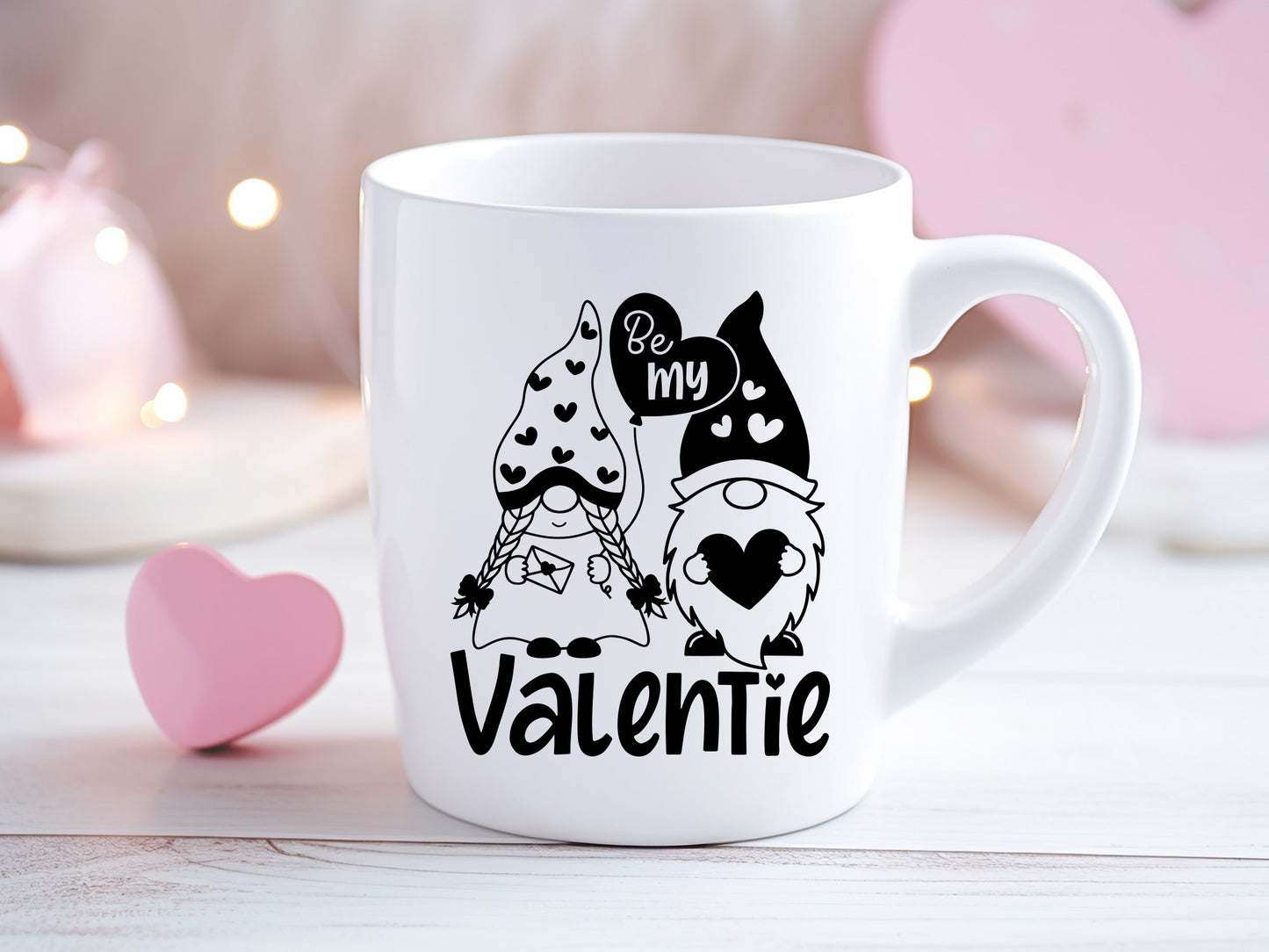 Gnomes Be My Valentine SVG Design