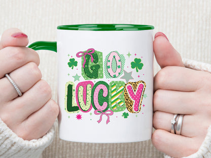Go Lucky, Preppy St Patrick's Sublimation Design