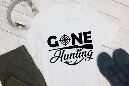 Gone Hunting SVG File for Cricut