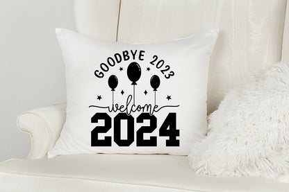 Goodbye 2023 Welcome 2024 SVG | New Year Shirts