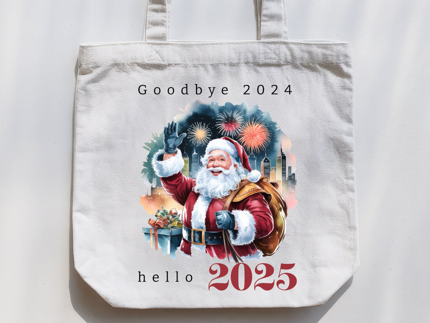 Goodbye 2024 Hello 2025 - New Year PNG Sublimation