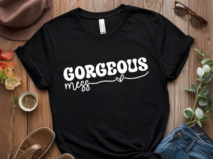 Gorgeous Mess - Motivational Quote SVG Design