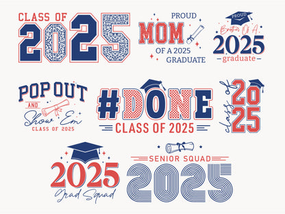 2025 Graduation SVG Bundle