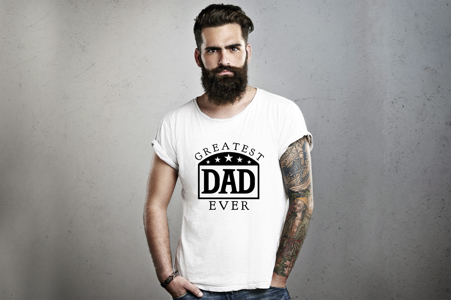 Greatest Dad Ever, Cute Father's Day SVG