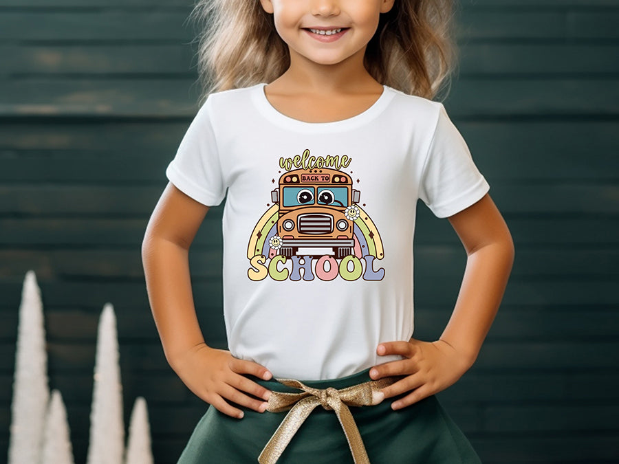 Groovy Welcome Back to School Sublimation