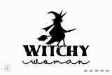 Witchy Woman SVG - Halloween SVG Design