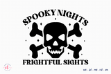 Halloween SVG | Spooky Nights Frightful Sights