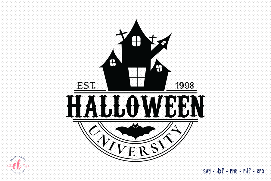 Halloween SVG, Halloween University SVG