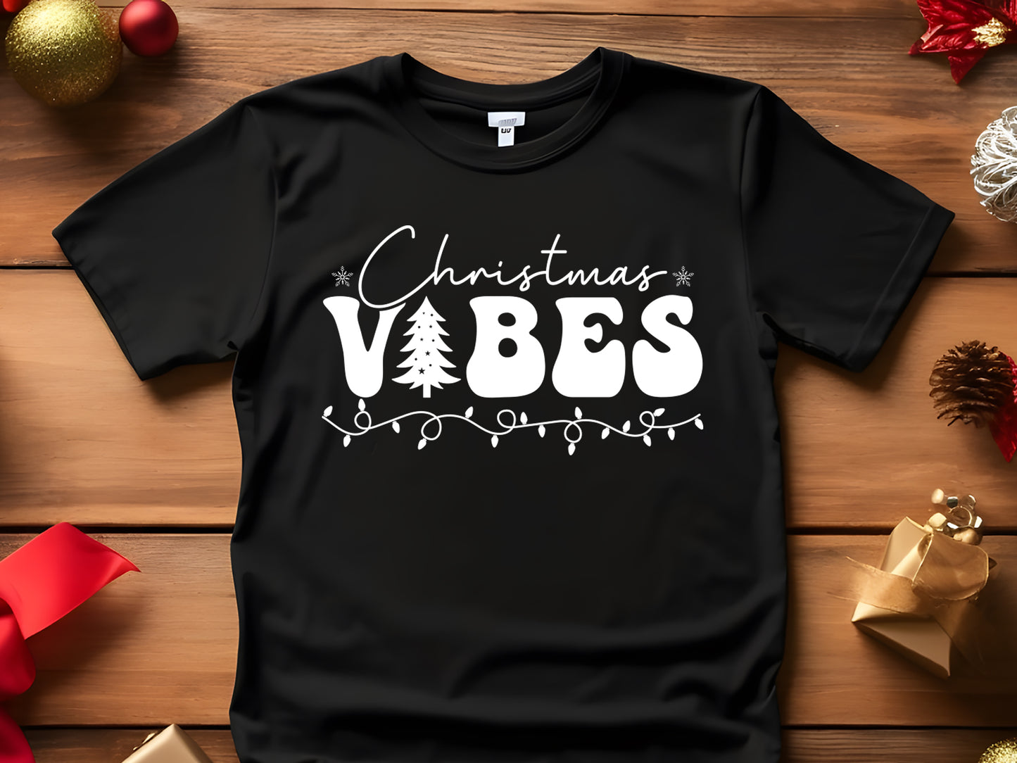 Handcrafted Christmas Vibes SVG File