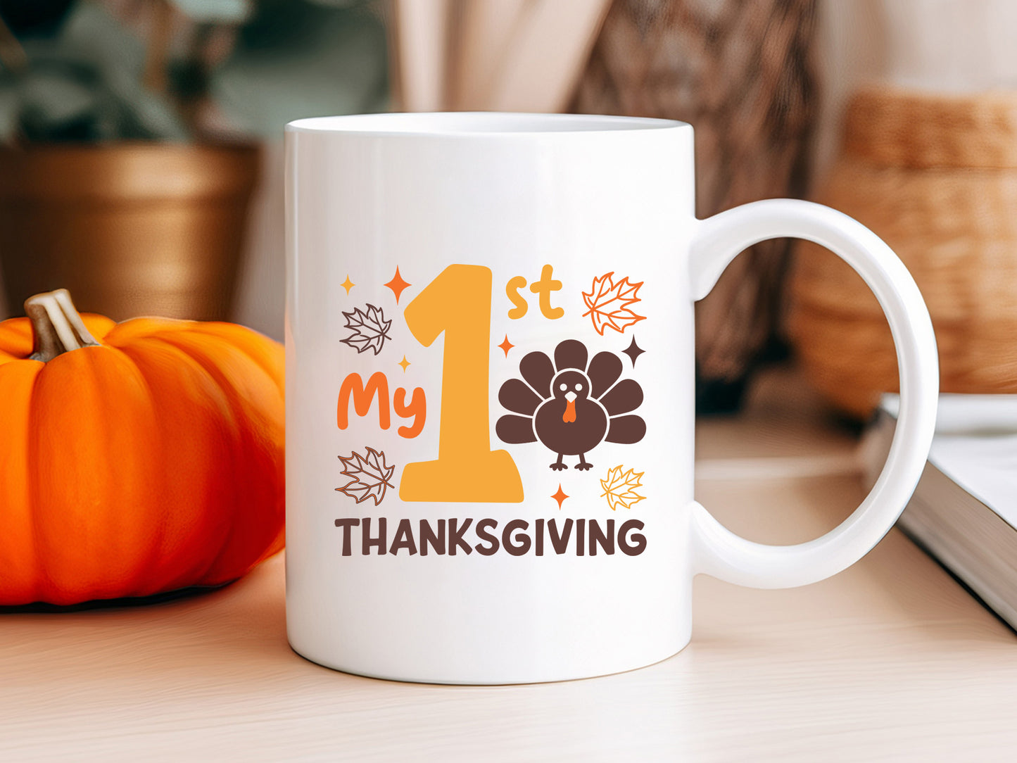 Handcrafted My 1st Thanksgiving SVG