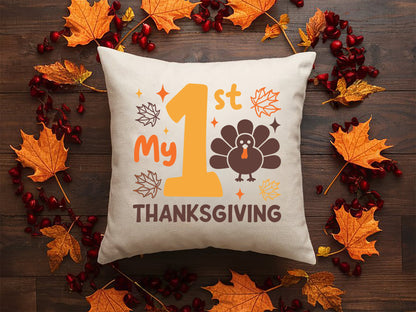 Handcrafted My 1st Thanksgiving SVG