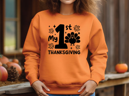 Handcrafted My 1st Thanksgiving SVG