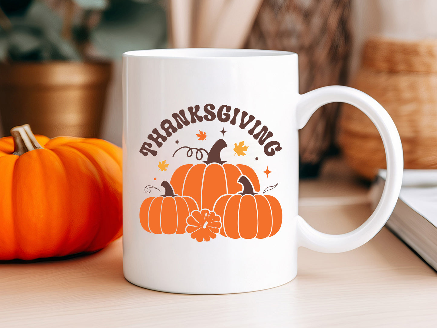 Handcrafted Thanksgiving SVG Design