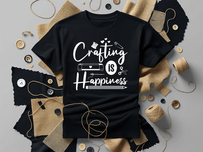 Handmade Crafting is Happiness SVG File