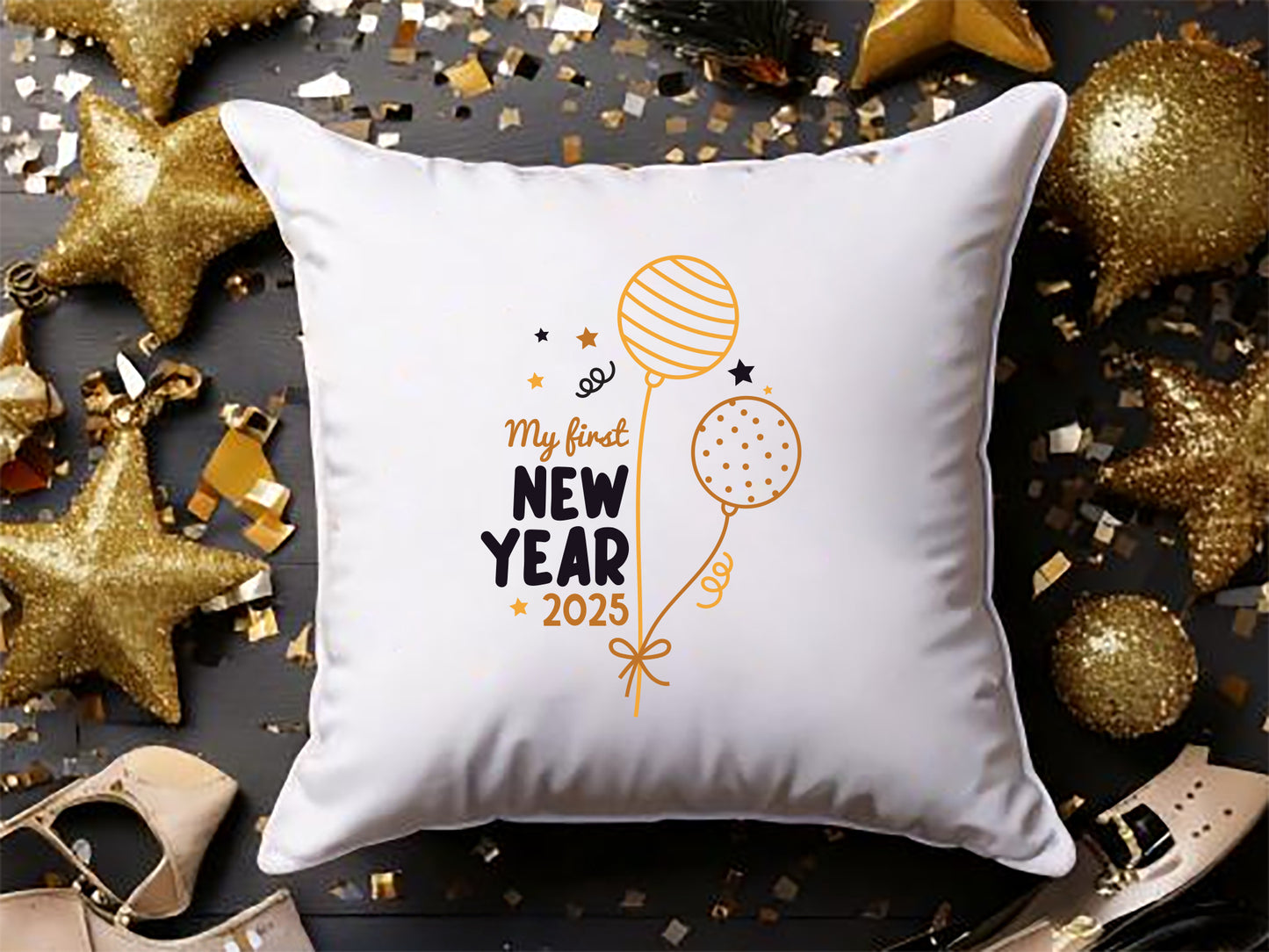 Handmade My First New Year 2025 SVG