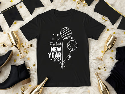 Handmade My First New Year 2025 SVG