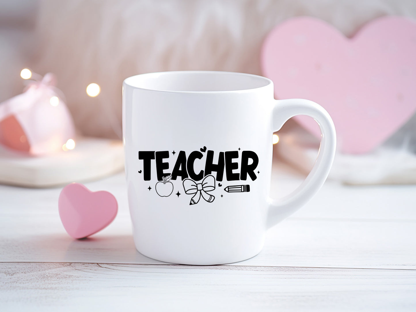 Handmade Teacher Valentines SVG Design