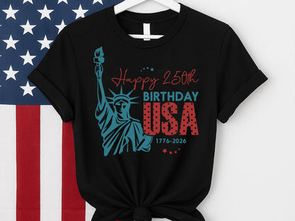 Happy 250th Birthday USA SVG Vector