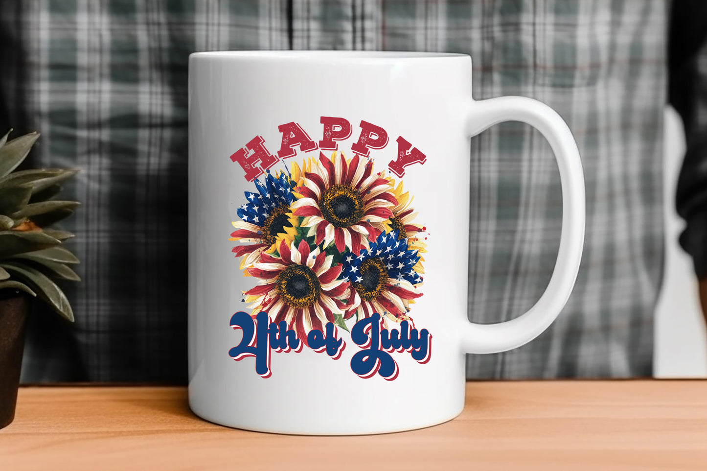 Happy 4th of July Sublimation Design PNG