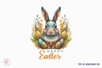 Happy Easter Sublimation Design