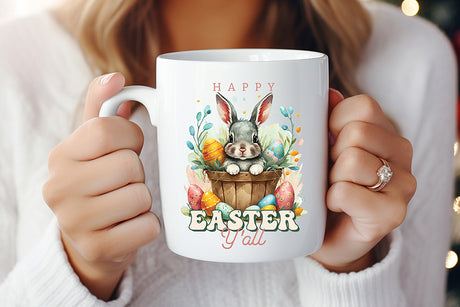 Happy Easter Y'all PNG Sublimation