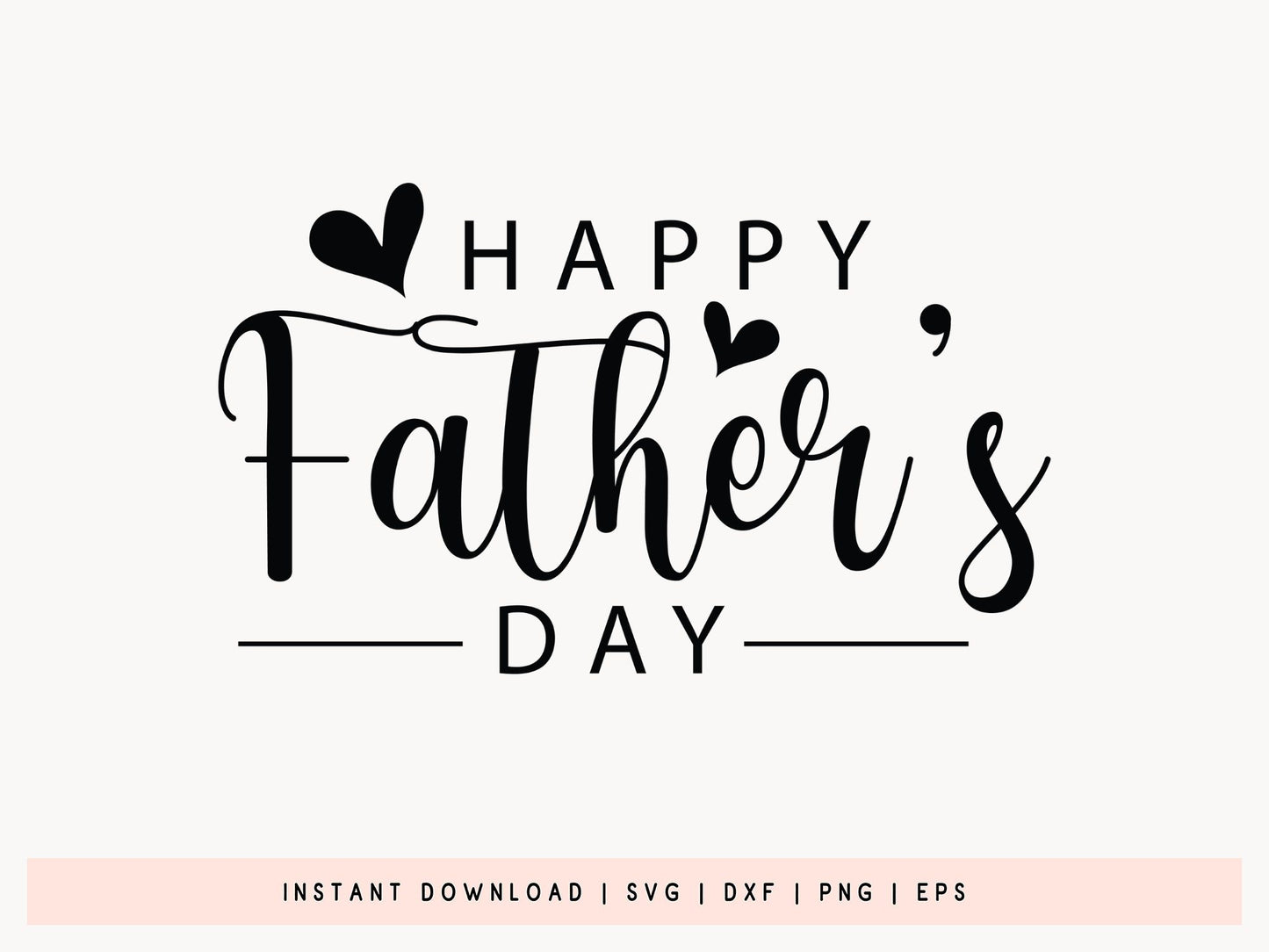 Happy Father's Day SVG Cut File