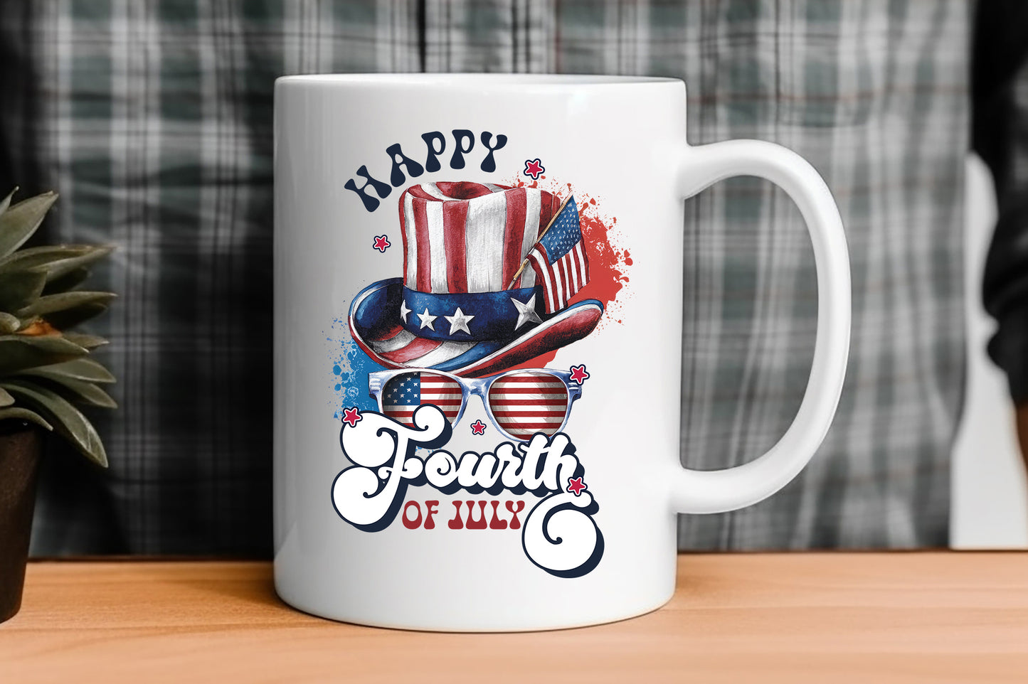 Happy Fourth of July Sublimation Design