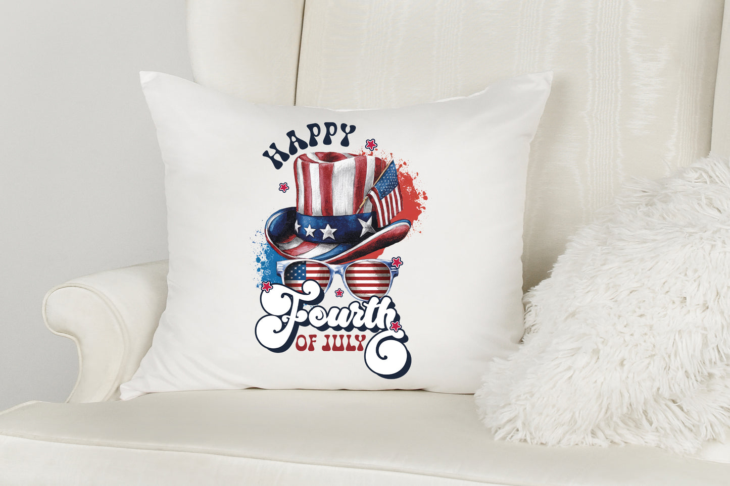 Happy Fourth of July Sublimation Design