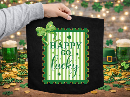 Happy Go Lucky, Coquette St Patrick's Day PNG