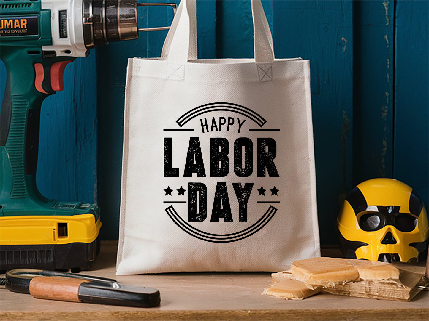 Happy Labor Day SVG Cut File