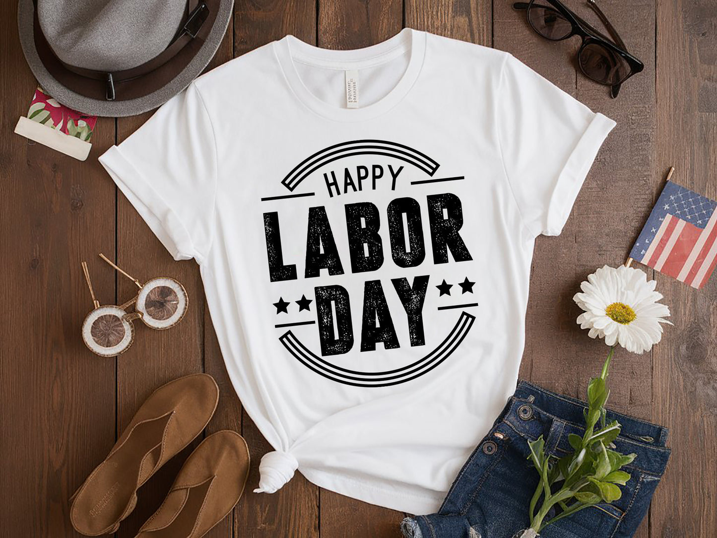 Happy Labor Day SVG Cut File
