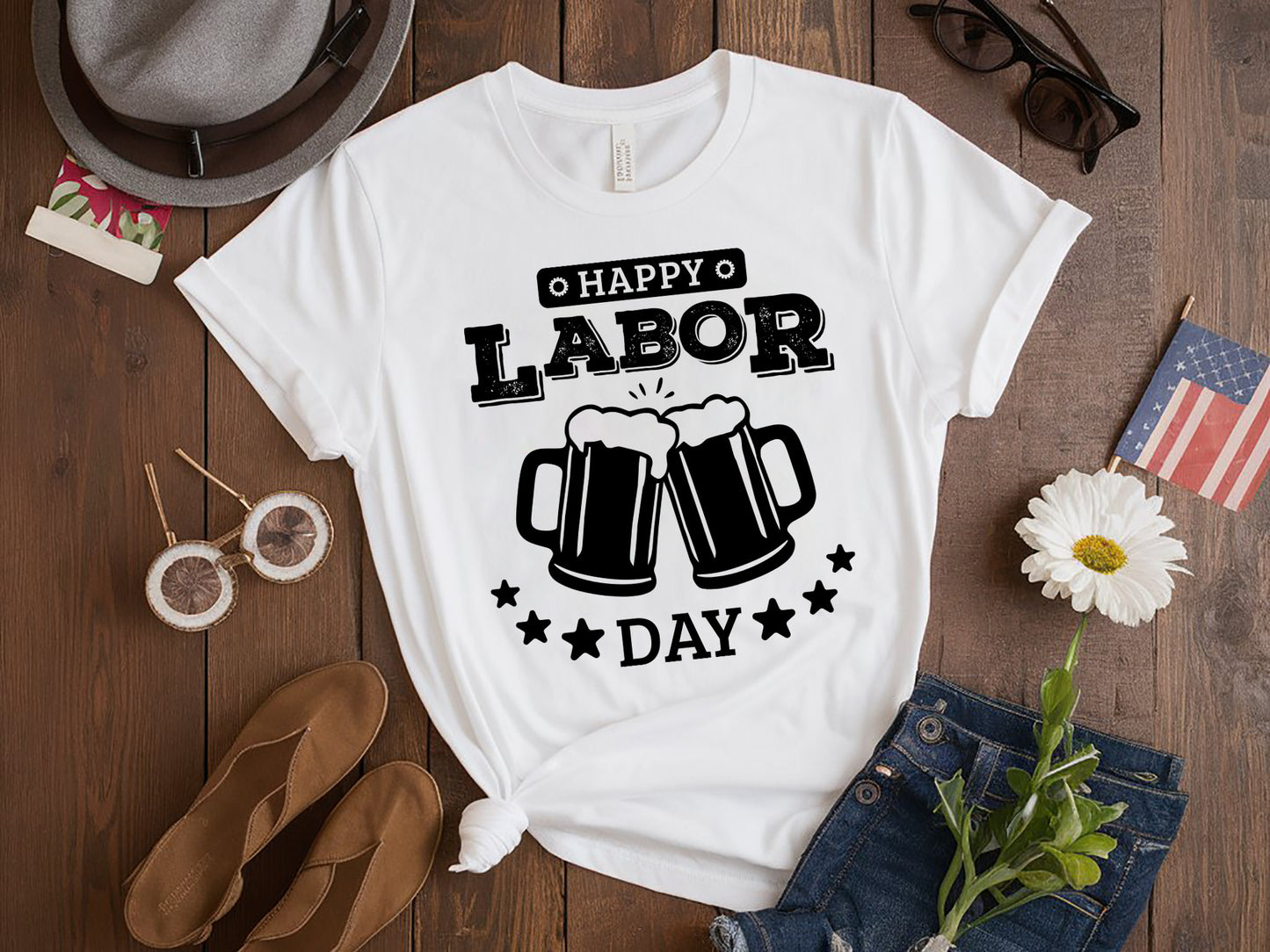 Happy Labor Day SVG Design