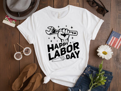 Happy Labor Day SVG Vector