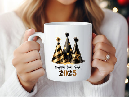 Happy New Year 2025 Sublimation Design