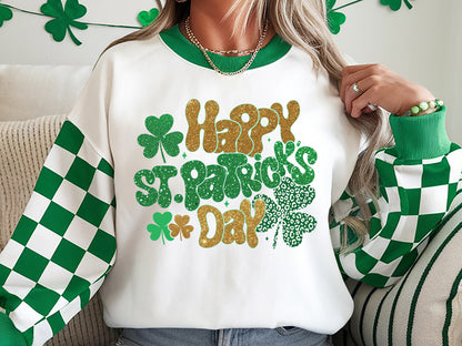 Happy St. Patrick's Day Sublimation Design