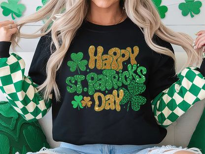 Happy St. Patrick's Day Sublimation Design